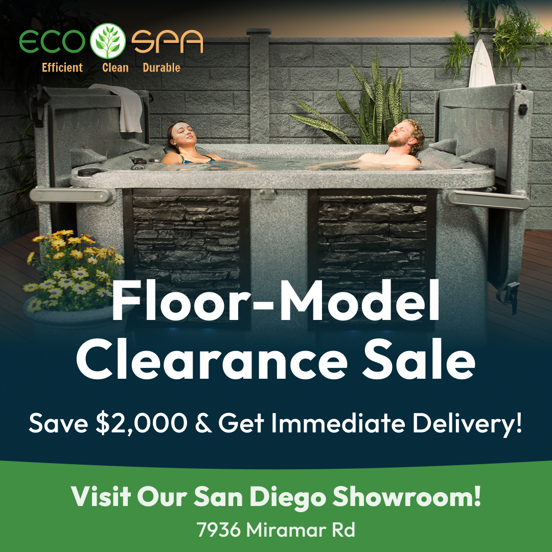 EcoSpa Elite San Diego Floor-Model Clearance Sale EcoSpa Elite San Diego Floor-Model Clearance Sale
